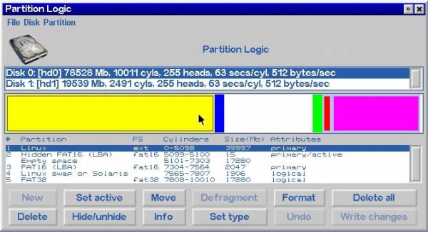 imagem partition magic.thumbnail - Partition Logic 0.70 Preview