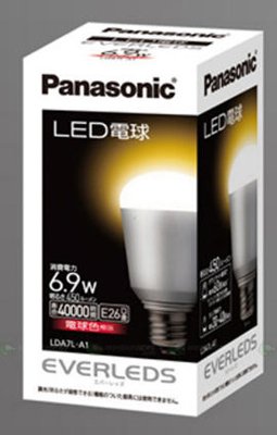 36328 01 - Panasonic lança lâmpadas que duram até 19 anos