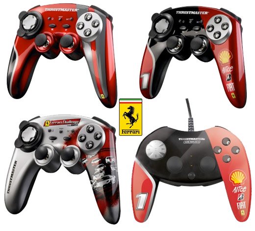 Gamepads Ferrari - Gamepads da Ferrari!