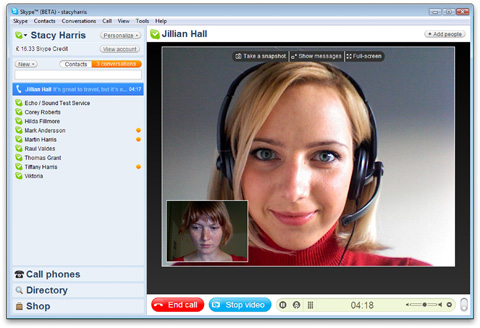 skype 4 para windows - Skype será software livre